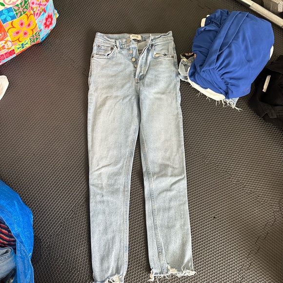 Agolde Riley Crop - Picture 1 of 3